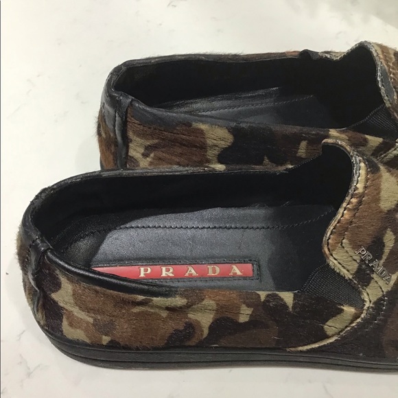 PRADA slips on camouflaged shoes - Picture 7 of 10